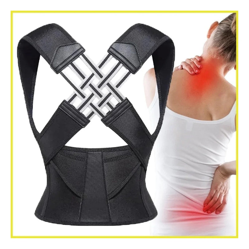 Corretor Postural Colete Cervical Regulavel